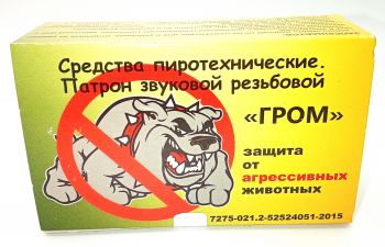 Патрон звуковой резьбовой ГРОМ  (1)
