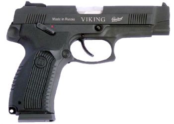 МР-446 Viking калибр 9х19мм, 18-зар. 2 магазина, черный, с пластиковой рамой