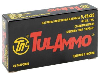 ТПЗ FMJ 5,45х39 60gr 3,89гр кап. Бердан