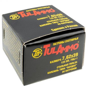 ТПЗ 7,62х39 FMJ-1 124gr бм
