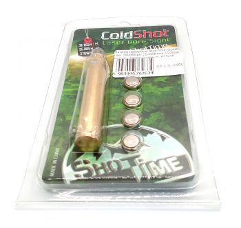 Патрон лазерный ShotTime GoldShot кал..30-06Spr.25-06Rem 270Win. латунь, лазер-красный, 655нМ (5)