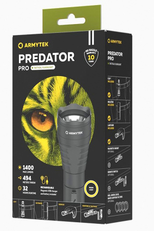 Armytek Predator Pro Тёплый1400лм 1
