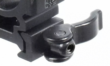 Кольца UTG Max Strength 30мм на Weaver быстросъемные с винтом, высокие h-22мм 1