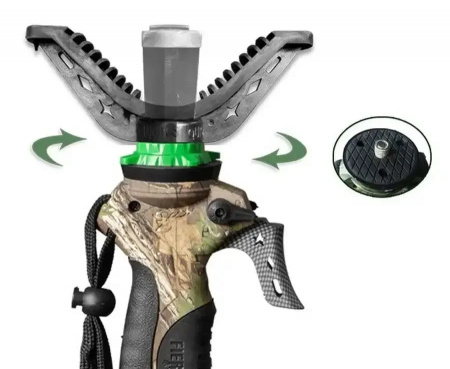 Опора для оружия FieryDeer Gen3  360° (камуфляж) 2