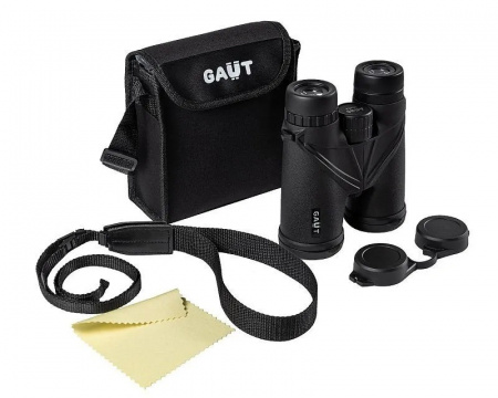 Бинокль GAUT Atlas 10x42, Roof-призмы BK7, чёрный, 560гр. 3