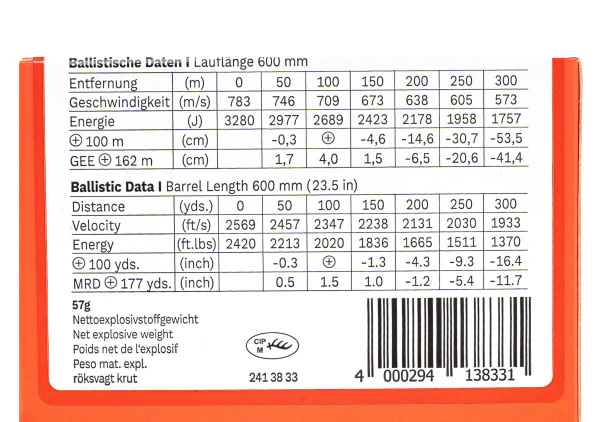 Патрон Geco 308Win Star HP 10,7g 165gr 2413833 2